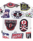 T-shirt philipp plein patches