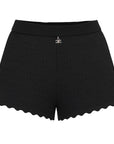 short tricot con fiocco elisabetta franchi